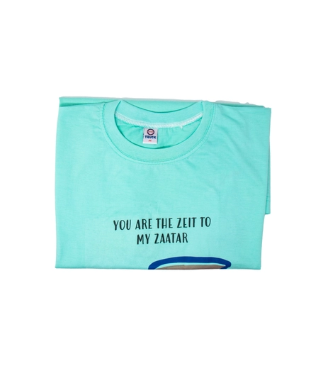 T-shirts with Traditional Palestinian Phrases - And you think you have escaped, then a glance defeats you