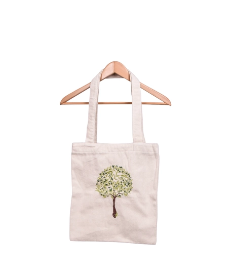 Handmade Tote Bag for Women with Adorned with customized logo Embriodery