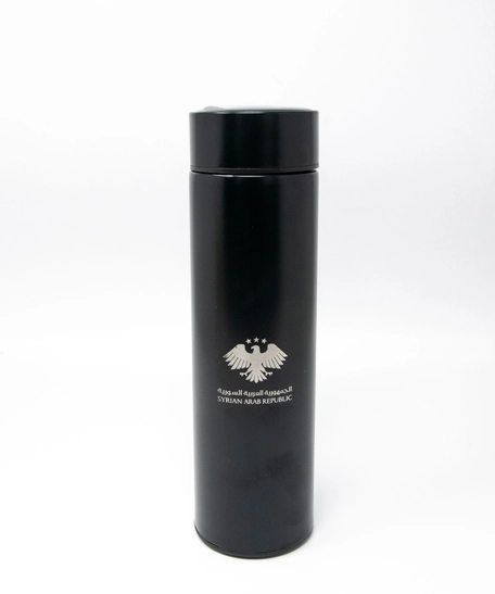 Syrian Patriotic Handmade Insulated Bottle