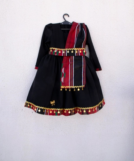 Dress Inspired by Authentic Jordanian Sadu Heritage