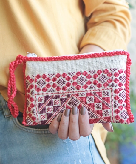 Small Embroidered Versatile Case