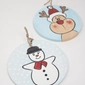Reindeer and Snowman Wall Hangings