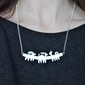Silver Necklace: Animals of Jordan