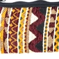 Small Embroidered Handbag - Brown