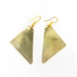 Triangle Drop Earrings - Multi Pattern - Obtuse