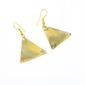 Triangle Drop Earrings - Multi Pattern - Obtuse