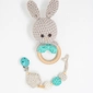 Bunny-Themed Baby Gift Set: Blue
