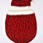 Crochet Baby Christmas Outfit (Size 0-3 Months) 