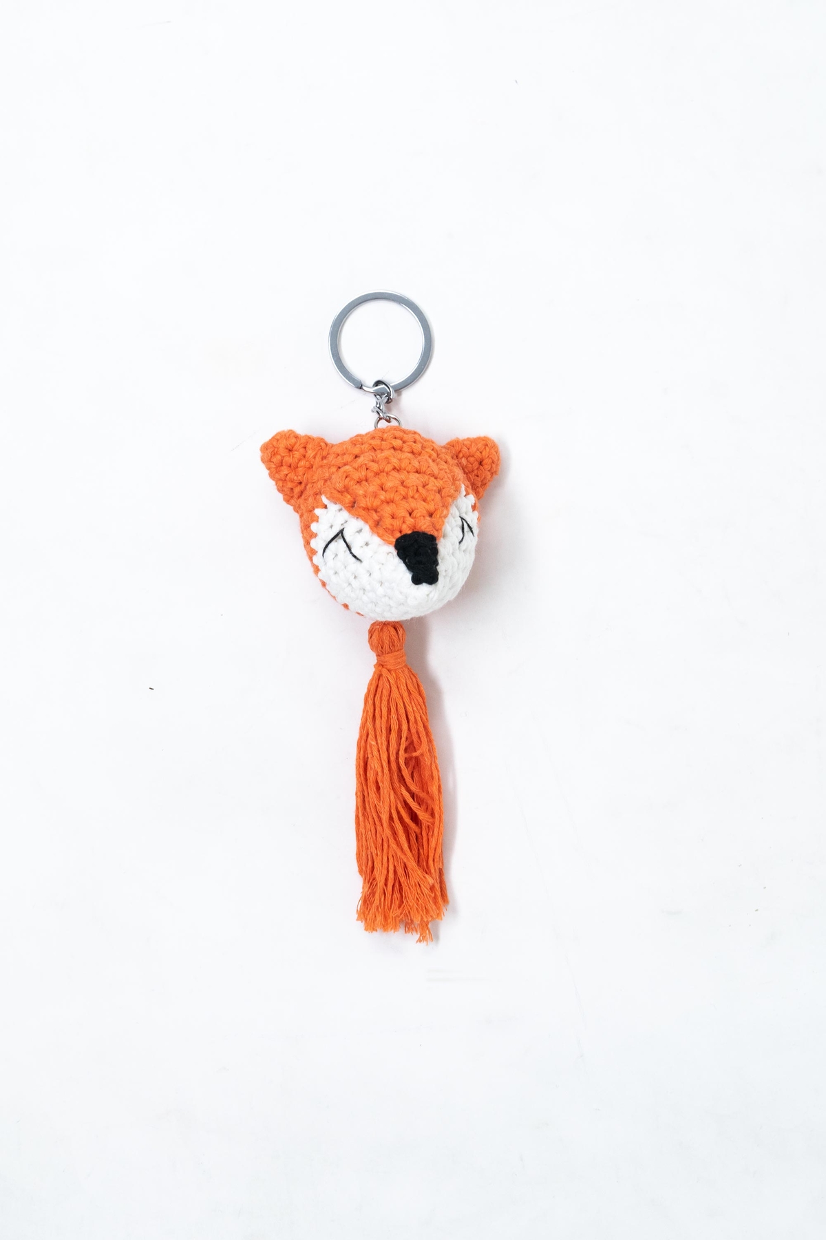 Crochet Frog Keychain - Souq Fann