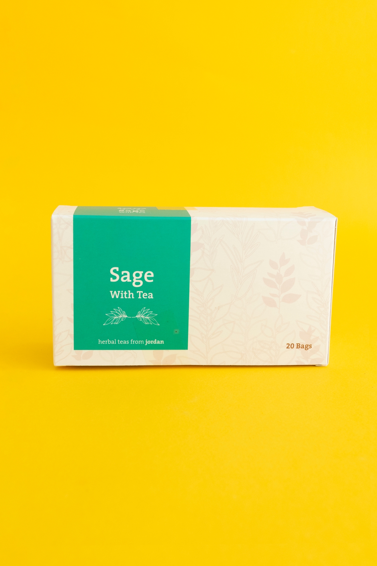 Natural Sage with Tea Box Contains 20 Bags Souq Fann
